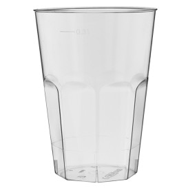 Verre Plastique "Deco" PS 300ml (30 Unités)