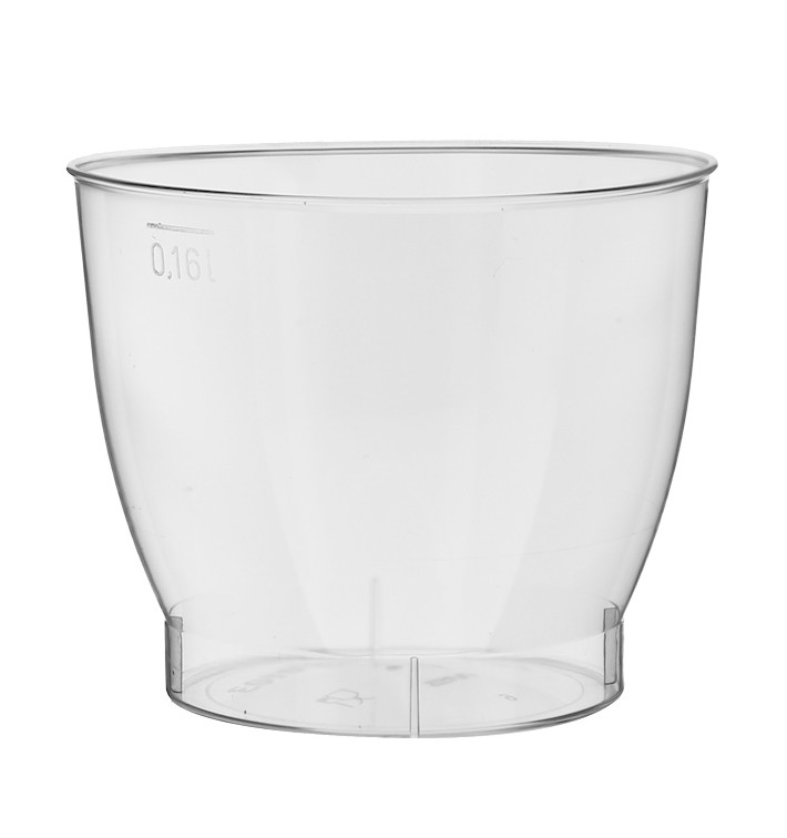 Plastic PS beker Geïnjecteerde glascider "Cool beker" 160 ml (25 stuks) Plastic PS beker Geïnjecteerde glascider "Cool beker" 160 ml (25 stuks)