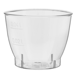 Coupe Plastique Dur "Cool Cup" 40ml (50 Unités)