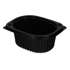 Plastic PP Container Rechthoekige vorm 450ml 14,2x11,1x6cm (80 stuks) 