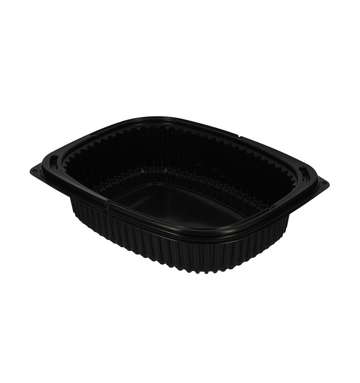 Barquette Rectangulaire PP Noir 1000ml 215x170x50mm (320 Utés) Barquette Rectangulaire PP Noir 1000ml 215x170x50mm (320 Utés)