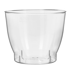 Coupe Plastique Dur "Cool Cup" 250ml (25 Unités)