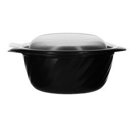 Couvercle PP Translucide Bol 400ml Ø144x18mm (100 Utés)