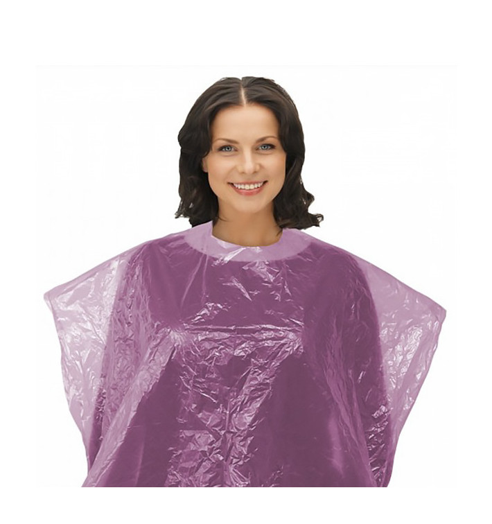 Wegwerp plastic Dene Cape PE roze 83x110cm (1000 stuks) Wegwerp plastic Dene Cape PE roze 83x110cm (1000 stuks)