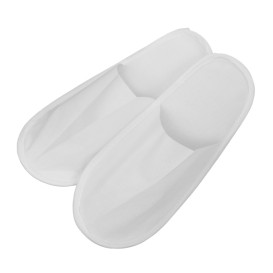 Chaussons PP Fermé Blanc Semelle mousse EVA (200 Paires)