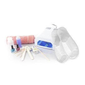 Chaussons en Polypropylène Ouvert Blanc (400 Paires)