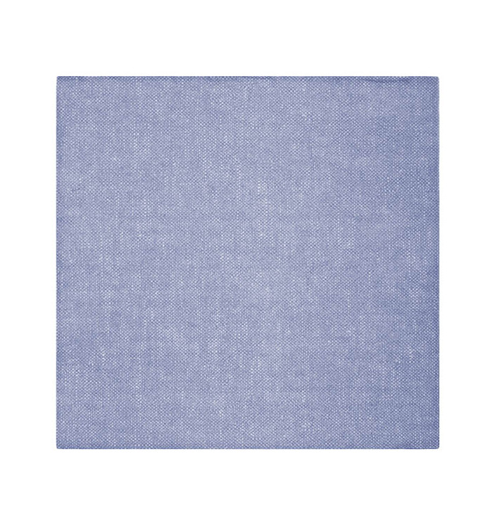 Serviette Papier molletonnée "Cow Boys Bleu" 40x40cm (600 Utés) Serviette Papier molletonnée "Cow Boys Bleu" 40x40cm (600 Utés)