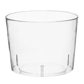 Plastic PS proefbeker transparant 7,8x5,8cm (200 stuks)