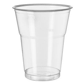 Gobelet Réutilisable PS "Diamant" Cristal 300ml Ø8cm (25 Utés)