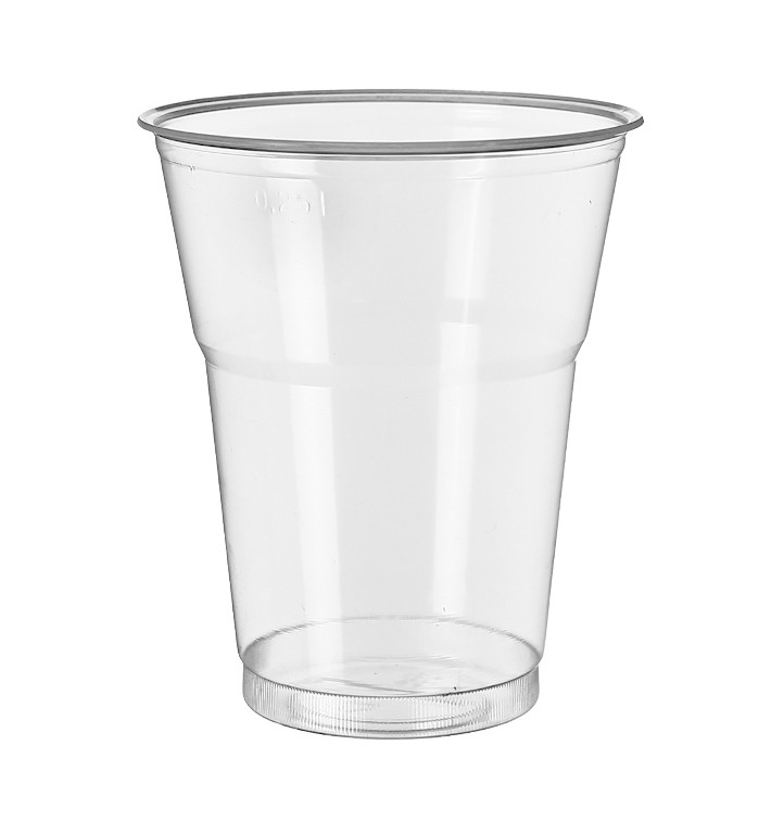 Gobelet Réutilisable PS "Diamant" Cristal 300ml Ø8cm (25 Utés) Gobelet Réutilisable PS "Diamant" Cristal 300ml Ø8cm (25 Utés)
