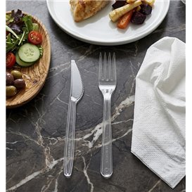 Bestek Set Herbruikbare PS 2 Stuks + Servet (250 Stuks)