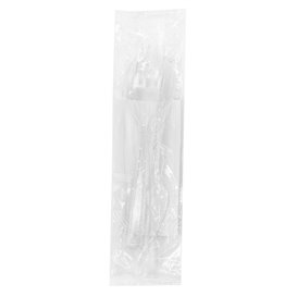 Bestek Set Herbruikbare PS 3 Stukss + Servet (25 Stuks)
