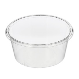 Tub Deli Container PLA Clear Compostable 145ml (100 stuks)