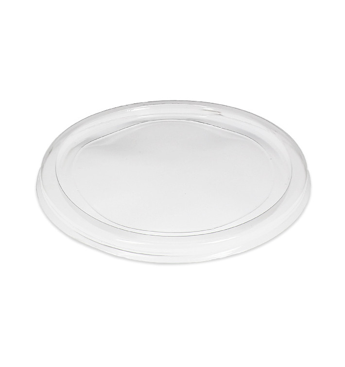 Couvercle Récipient Compostable PLA Transparent 145ml (100 Utés) Couvercle Récipient Compostable PLA Transparent 145ml (100 Utés)