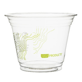 Coupe Plastique PET Cristal 270ml Ø9,3cm (50 Utés)