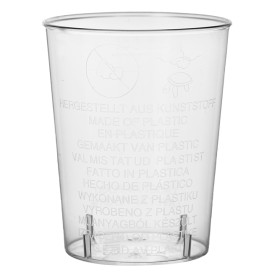 Plastic PS Shotje Geïnjecteerde glascider transparant 40 ml (2000 stuks)