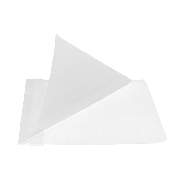 Papieren voedsel zak Vetvrij opening L vormig 15x15cm (250 stuks) Papieren voedsel zak Vetvrij opening L vormig 15x15cm (250 stuks)