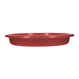 Assiette Creuse Réutilisable Economique PS Rouge Ø20,5cm (150 Utés)