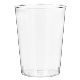 Plastic PS Shotje Geïnjecteerde glascider transparant 70ml (45 stuks) 