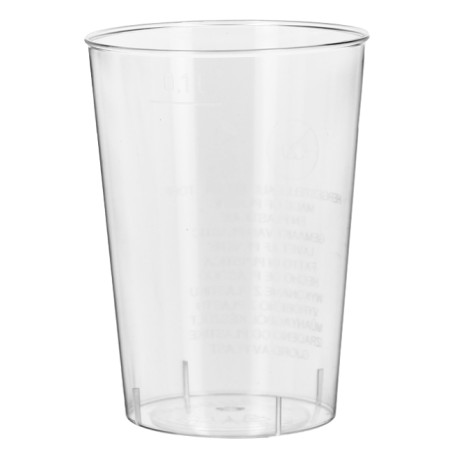 Herbruikbaar Beker PS Kristal Shotje transparant 130ml (1.400 stuks)