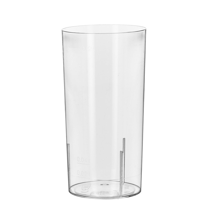 Plastic PS beker Geïnjecteerde glascider Whisky 200 ml (10 stuks) Plastic PS beker Geïnjecteerde glascider Whisky 200 ml (10 stuks)