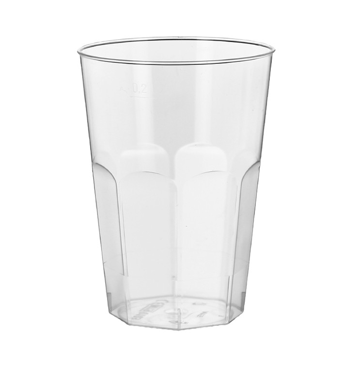 Verre Plastique Dur "Deco" PS 200ml (25 Unités) Verre Plastique Dur "Deco" PS 200ml (25 Unités)