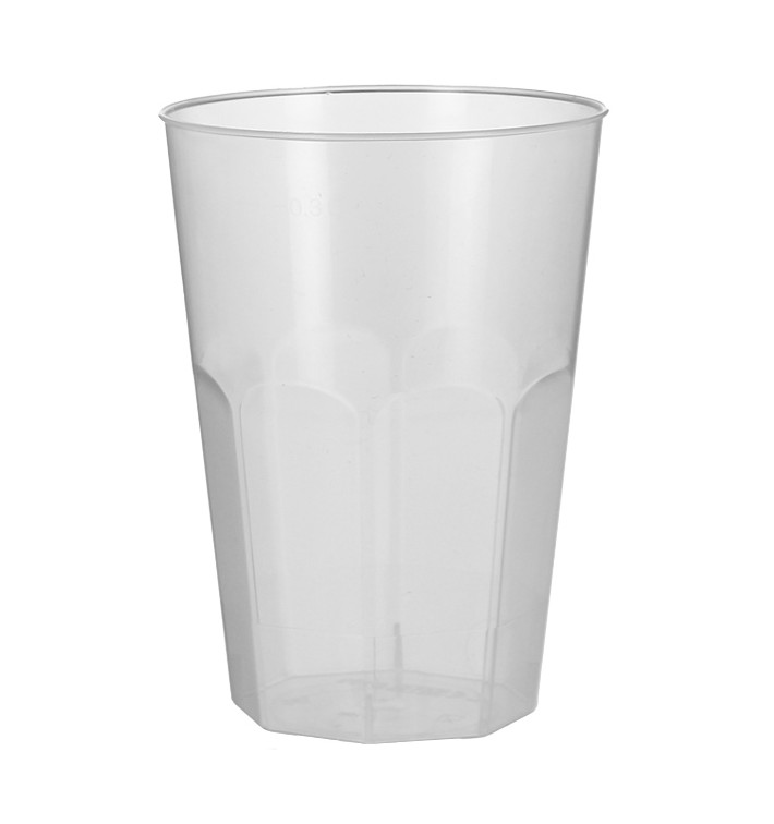 Verre Plastique "Deco" PP 300ml (30 Unités) Verre Plastique "Deco" PP 300ml (30 Unités)