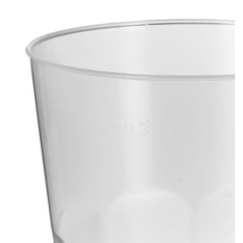 Verre Plastique "Deco" PP 300ml (30 Unités)
