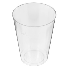 Verre Plastique Dur 200ml Transparent (50 Unités)