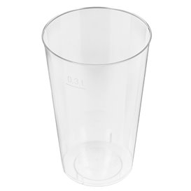 Verre Plastique Dur PS 300ml (500 Unités)