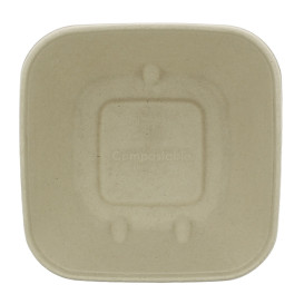 Boîte Canne à Sucre et couvercle 750ml 190x190x80mm (15 Utés)