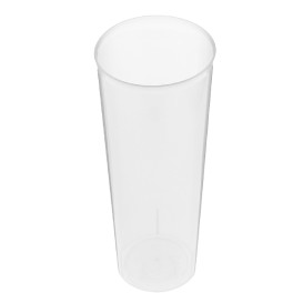 Verre Tube 330ml Transparent  PP (500 Unités)