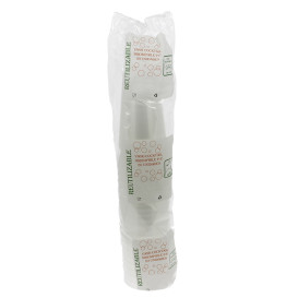 Plastic PP beker Cocktail transparant 470 ml (420 stuks)