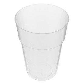 Verre à bière plastique RPET 36cl x 50 - Vaisselle jetable - Articles de  fête