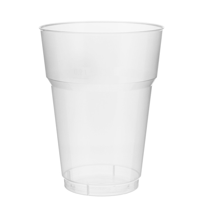 Gobelet Plastique à Bière PP Dur 200ml (1.000 Unités) Gobelet Plastique à Bière PP Dur 200ml (1.000 Unités)