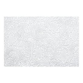 Niet geweven PLUS Tafelkleed wit 100x100cm (150 stuks) 