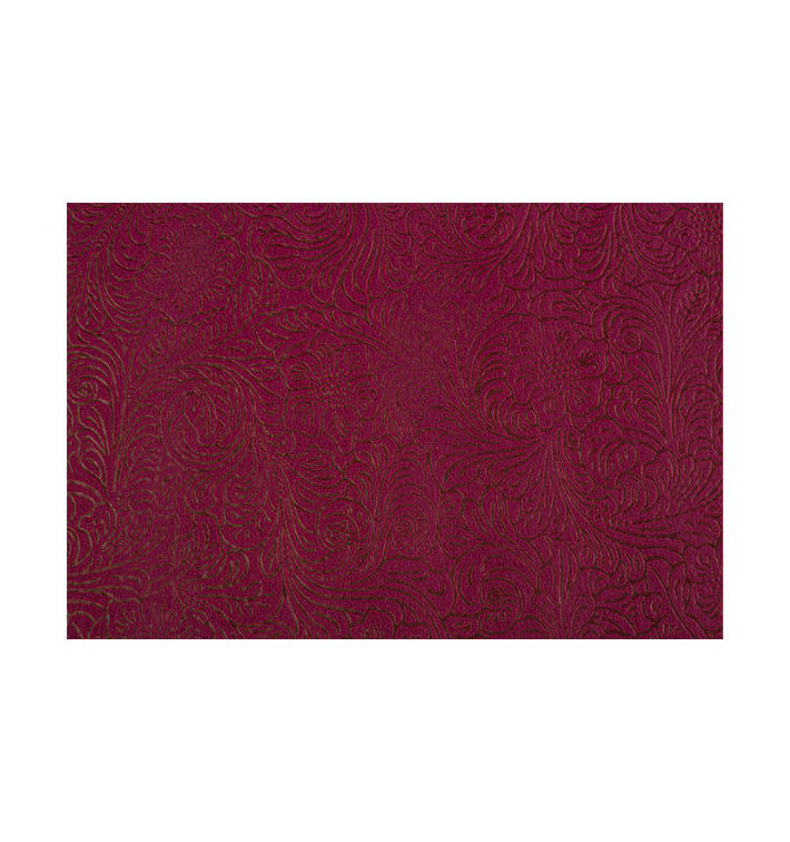 Niet geweven PLUS Tafelkleed bordeauxrood 100x100cm (500 stuks) 