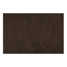 Nappe en Non-Tissé PLUS Marron 120x120cm (100 Utés)