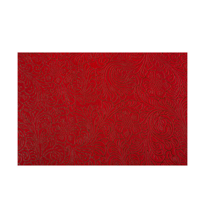 Nappe en Non-Tissé PLUS Rouge 120x120cm (100 Utés)