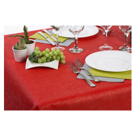 Nappe en Non-Tissé PLUS Rouge 120x120cm (100 Utés)