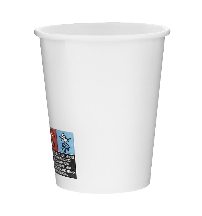 Gobelet Carton Blanc 6Oz/180ml Ø7,0cm (50 Unités) Gobelet Carton Blanc 6Oz/180ml Ø7,0cm (50 Unités)
