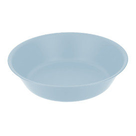 Assiette Réutilisable Durable PP Minéral Bleu Ø18cm (54 Utés)