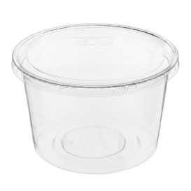  Deksel voor kuip deli Container PLA235,355,470,940ml (50 stuks) 