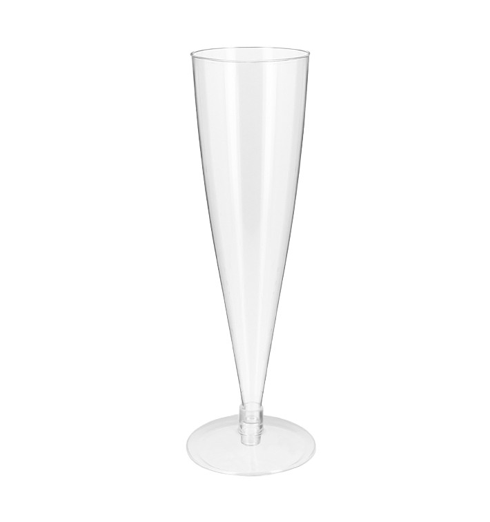 Flûte Jetable à Champagne Transparent 150ml 2P (432 Unités) Flûte Jetable à Champagne Transparent 150ml 2P (432 Unités)