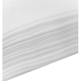 Serviette en Spunlace pour Douche 80x160cm Blanc 50g/m² (150 Utés)