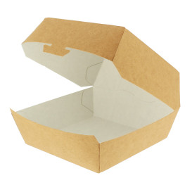 Kraft Hamburger bakjes XXL 14,5x14,5x8cm (400 stuks)