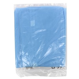 Blouse Industrielle PP Bleu Velcro et Sans Poches XL 35gr (1 Uté)