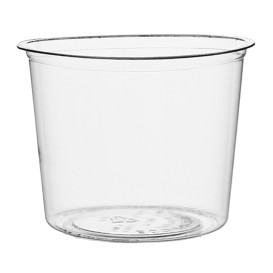 Pot PLA Transparent à Sauce 120ml Ø7,0cm (100 Utés)