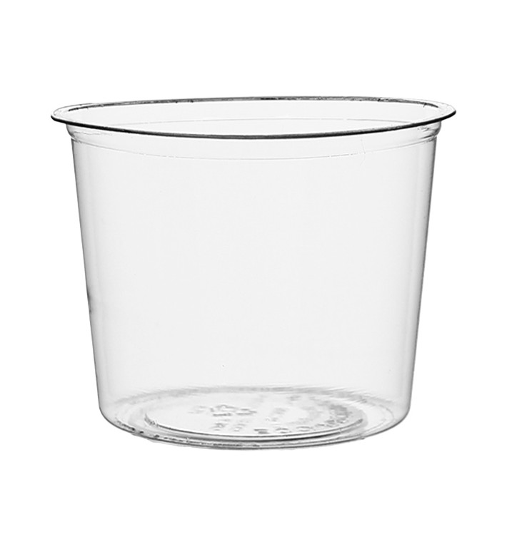 Pot PLA Transparent à Sauce 120ml Ø7,0cm (100 Utés) Pot PLA Transparent à Sauce 120ml Ø7,0cm (100 Utés)