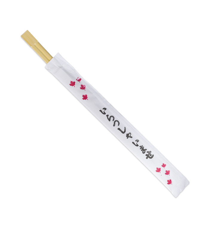 Baguettes Chinoises en Bambou En sachet 23cm (2.000 Unités) Baguettes Chinoises en Bambou En sachet 23cm (2.000 Unités)